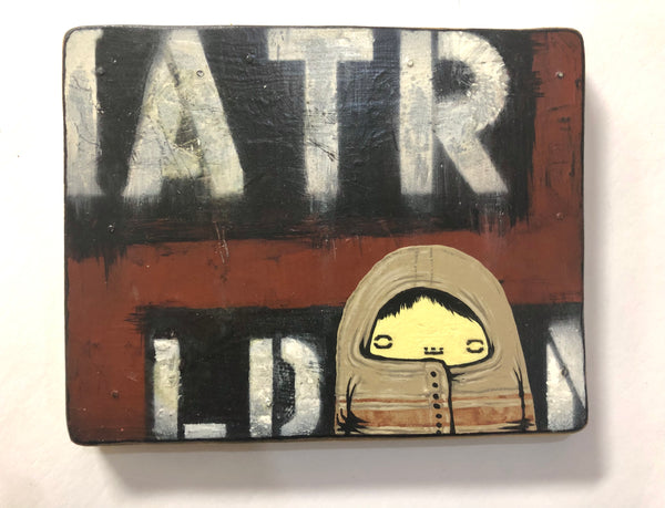 Parskid ”I didn’t recognize you at first” painting