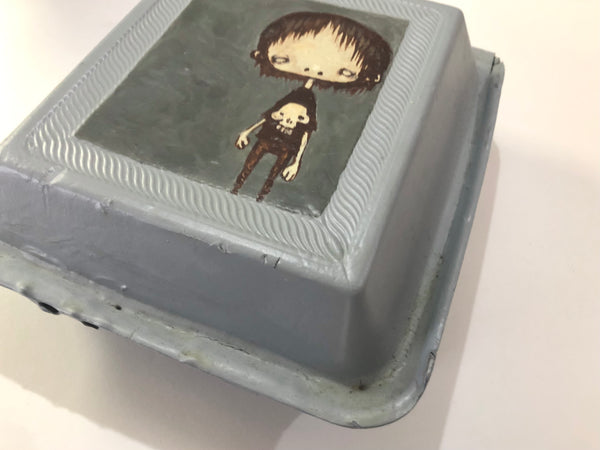 Parskid “Skull” painting