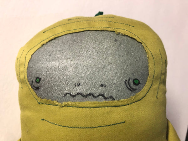 Parskid ”Sea Creature” plush doll sculpture