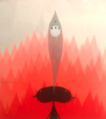 Parskid “Ghost Breath” painting