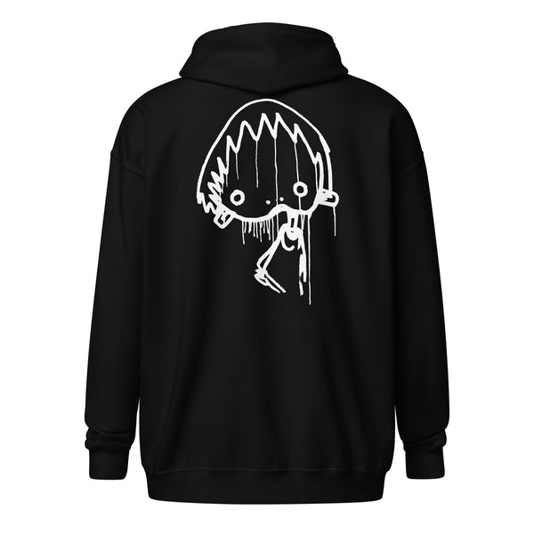 Parskid Mop Tag Character Unisex heavy blend zip hoodie