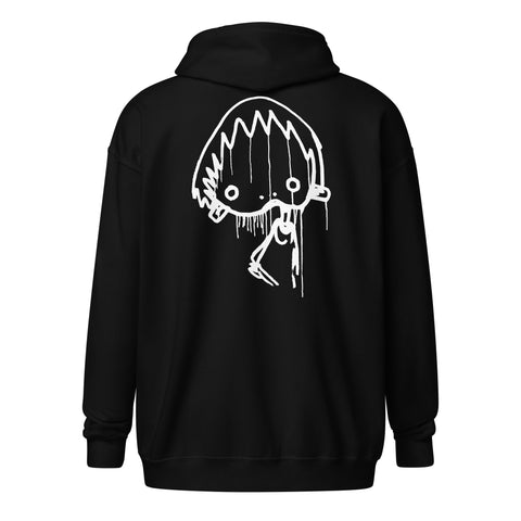 Parskid Mop Tag Character Unisex heavy blend zip hoodie