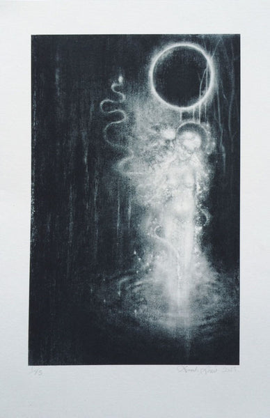 Sarah Sheil "LA FÉE VIRGINALE DE LOURDES (III)” Print