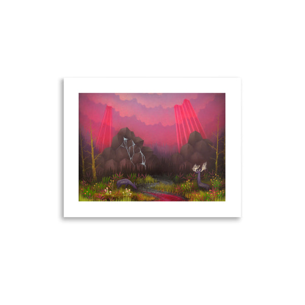 Parskid "Reminiscing About What Went Terribly Wrong" Print