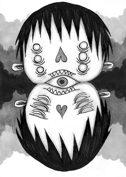 Parskid ”Reflected Visions” drawing