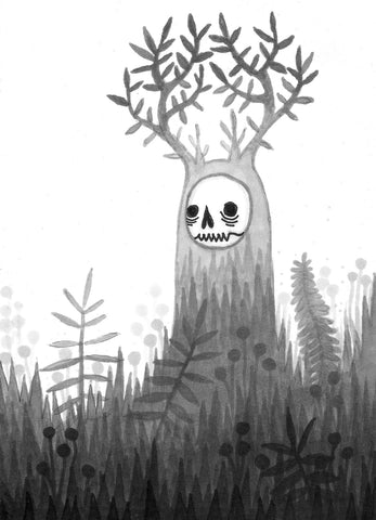 Parskid ”Overgrown” drawing