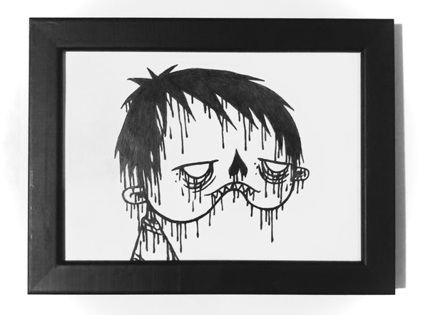 Parskid ”Drippy” drawing