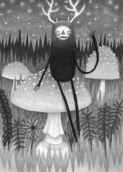 Parskid ”Greetings” drawing