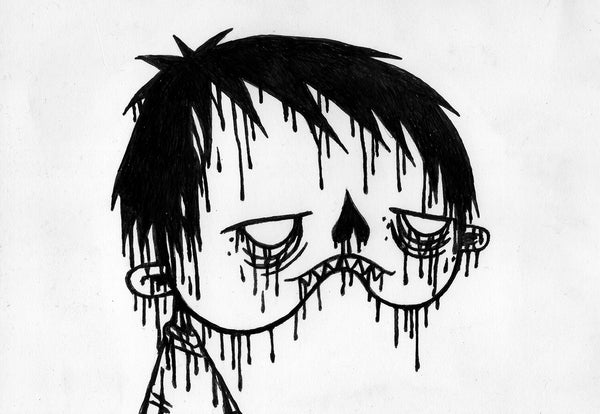 Parskid ”Drippy” drawing