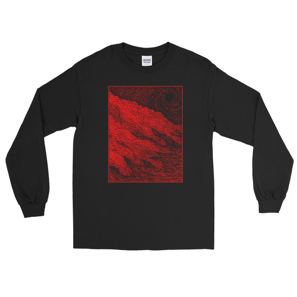 Lucas Allen Cook  "Smoldering Fields" Long Sleeve T-shirt