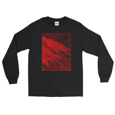 Lucas Allen Cook  "Smoldering Fields" Long Sleeve T-shirt