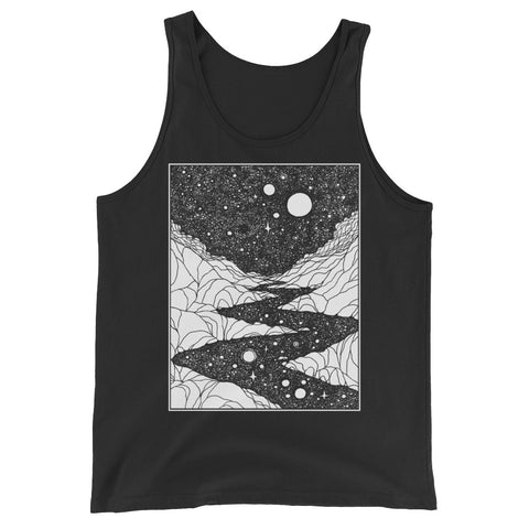 Lucas Allen Cook "Galaxy River" Tank Top