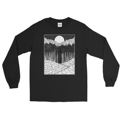Lucas Allen Cook "Forest Gateway" Long Sleeve T-Shirt