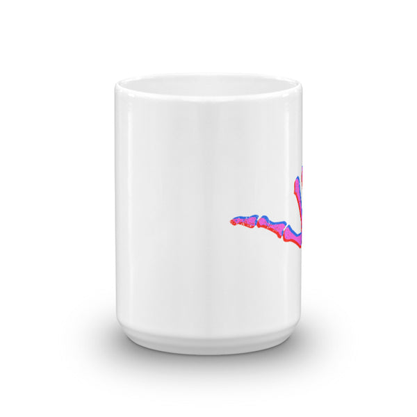 Psycho Skeleton Shaka Mug by Cris Cook