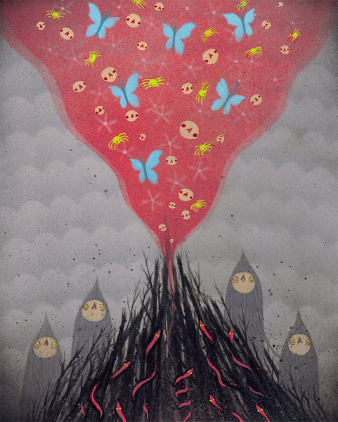 Parskid "Snake Filled Branches" Print