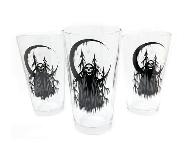 DARKTRIPZ 16 oz Pint Glass by Lucas Allen Cook